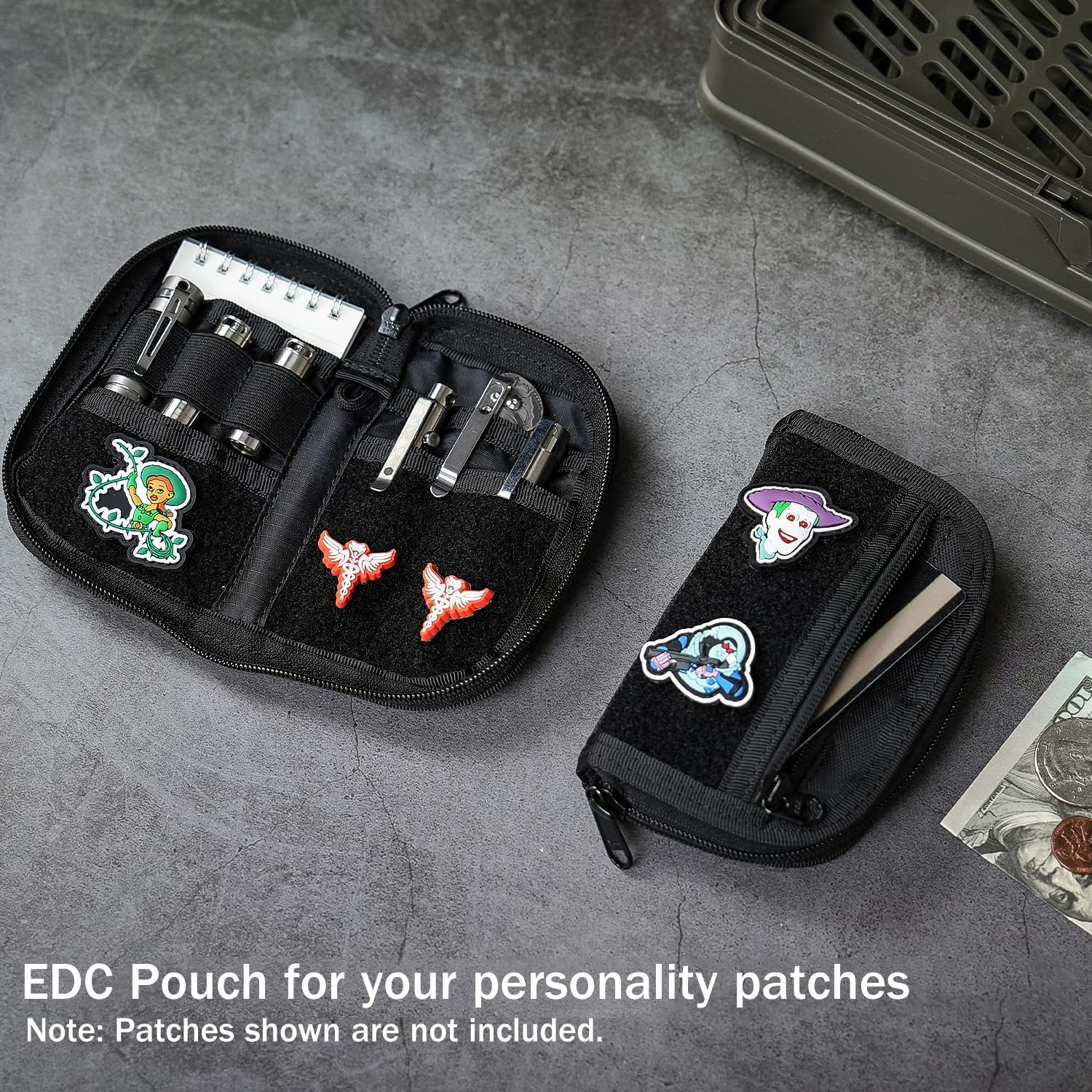 VIPERADE VE21 EDC Pouch Organizer for Men - 6-Pocket Pocket Organizer for Multitools, Knife, Flashlight image number 1