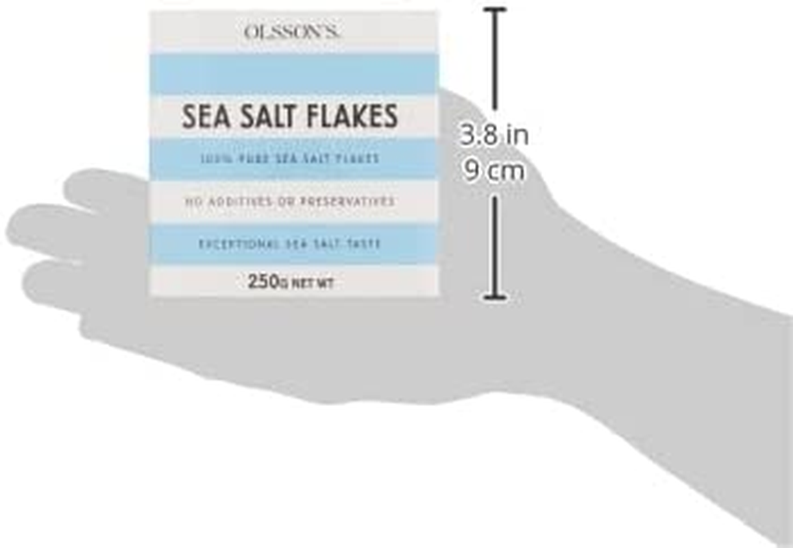 Olssons Sea Salt Flakes Cube 250 G image number 2