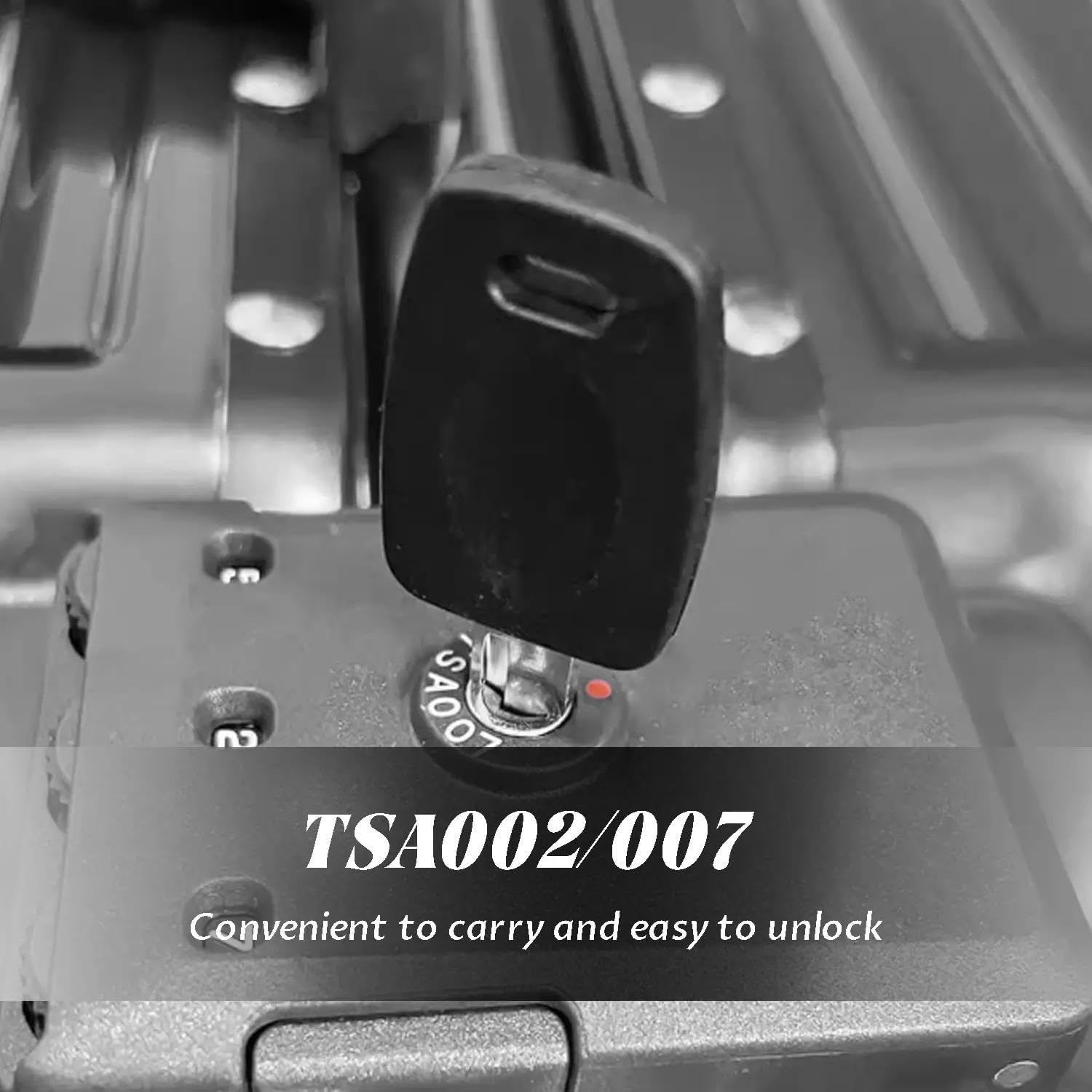 Yotsuba 2-Pack Keys for TSA002 TSA007 &ndash; Universal Master Luggage Keys Compatible with TSA002 TSA007 Master Locks for Suitcases, Travel Bags &ndash; Emergency Access, Durable Alloy Steel image number 5