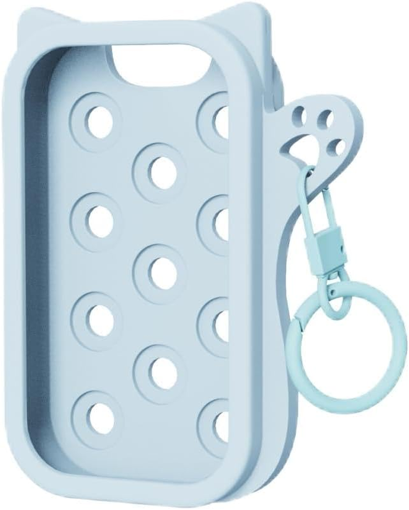 DATANSUN Silicone Case with Keychain for Touchland, Purple