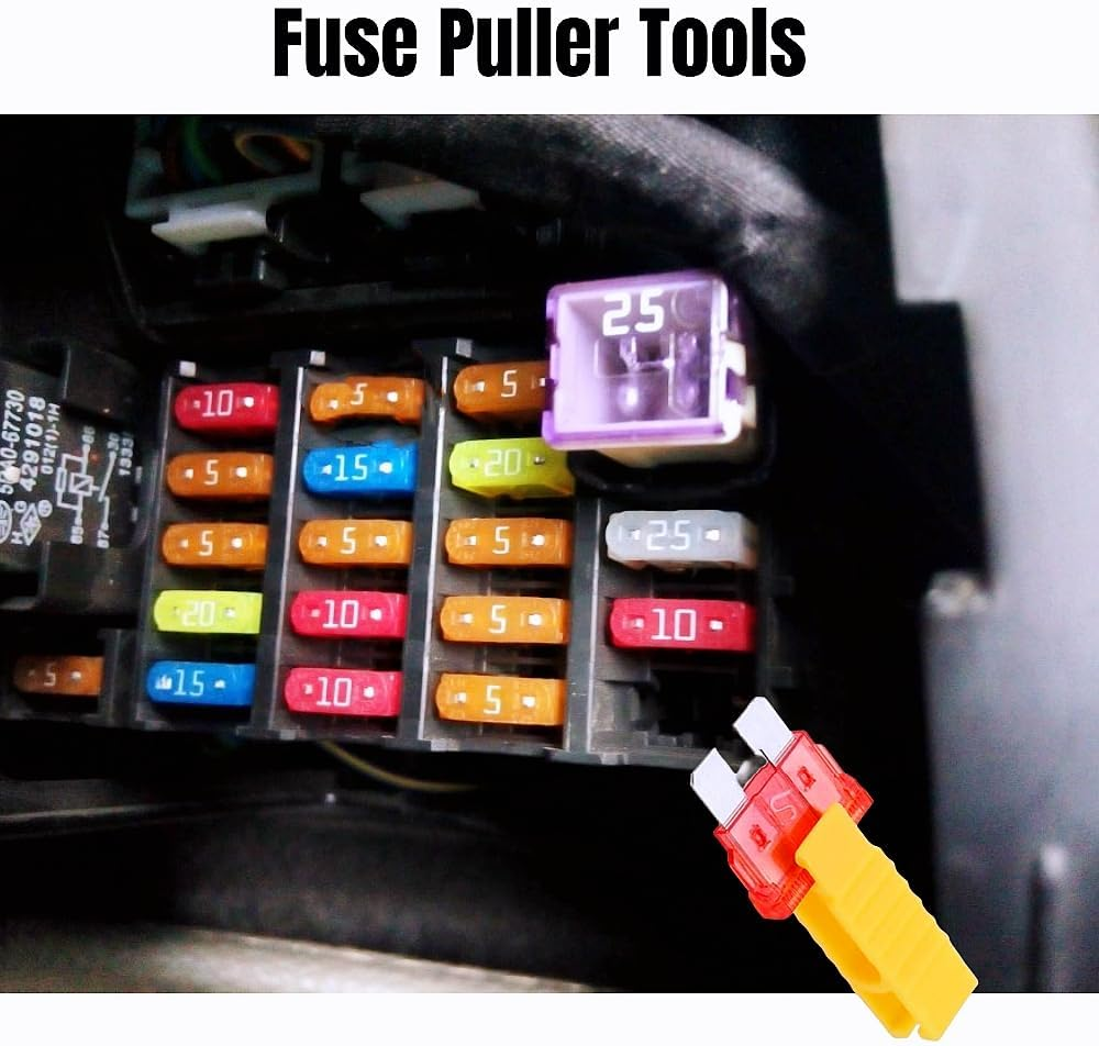 Sam&Johnny Relay Puller Pliers, Fuse Puller Pliers, Car Vehicle Battery Terminal Wiper Remover, Automotive Tools(6-Pack) image number 2