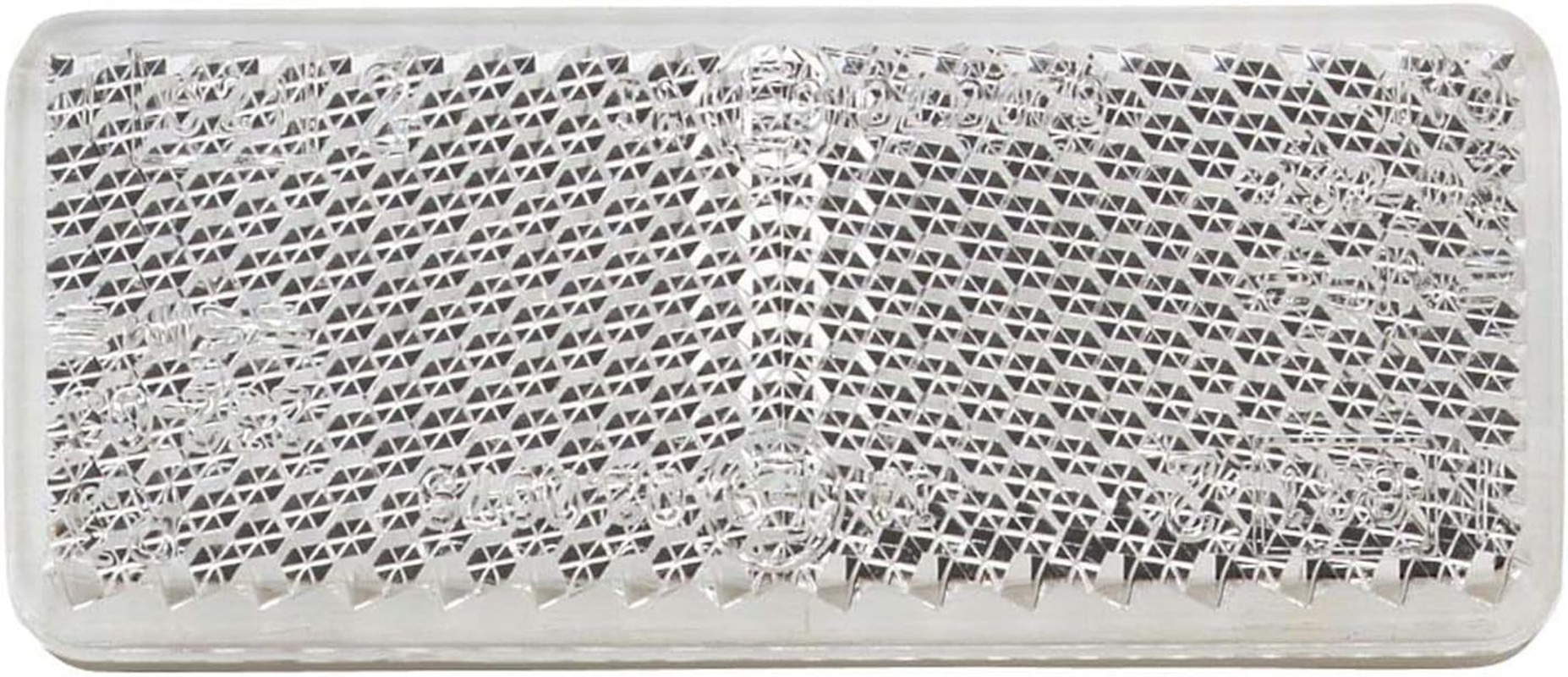 Narva Retro Reflector with Self Adhesive, 70 X 28 Mm, Clear