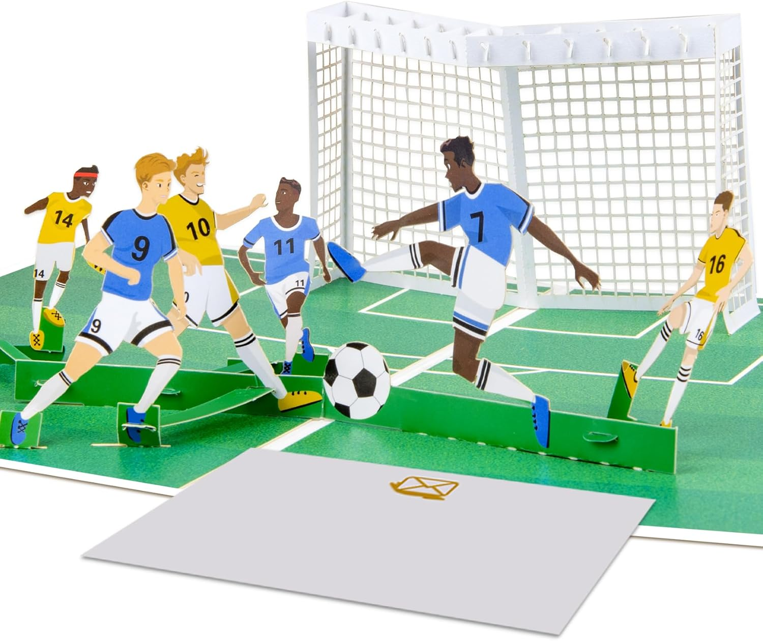 Magic Ants Pop-Up Birthday Card- Soccer Themed Father'S Day 3D Greeting Card