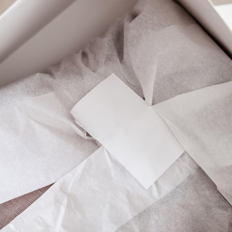 Tissue Paper, Packing Paper Sheets &ndash; 120 Sheets 14" X 20" Large White Multipurpose Bulk Paper for Gift Wrapping, Filling Gift Bags/Boxes, Clothing Retail, Wedding, Christmas, Birthday, Bridal, Party DIY Crafts (White, 14"*20") image number 2