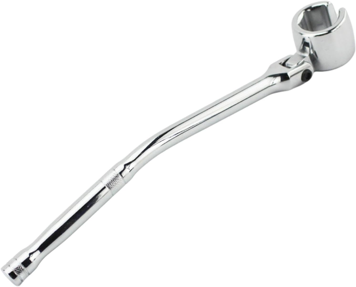 Riaisttd Oxygen Sensor Wrench, O2 Sensor Socket Removal Tool, Flexible Sensor Socket Tool, Offset Oxygen Sensor Socket, 6-Point Oxygen Sensor Socket Tool, Car Oxygen Sensor Tool, Oxygen Sensor Removal image number 4