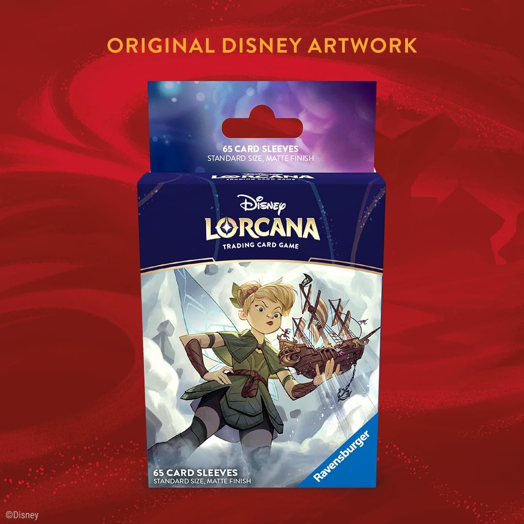 Ravensburger Disney Lorcana S8 Reign of Jafar Sleeves: Tinkerbell &ndash; Giant Fairy Enchanted image number 6