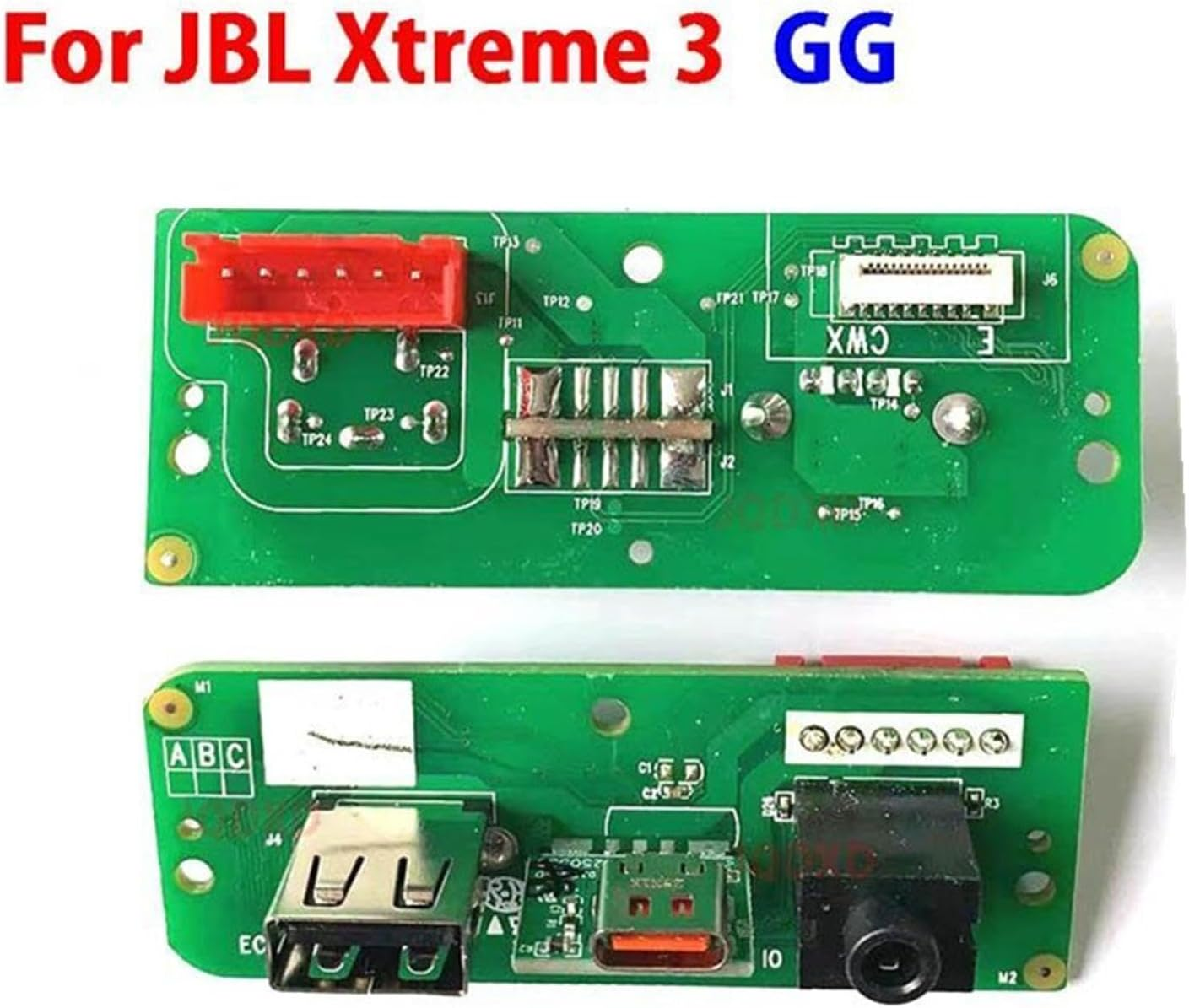 Speaker Power Motherboard Replacement for JBL Xtreme 3 Version GG, Charging Port Board Module image number 1