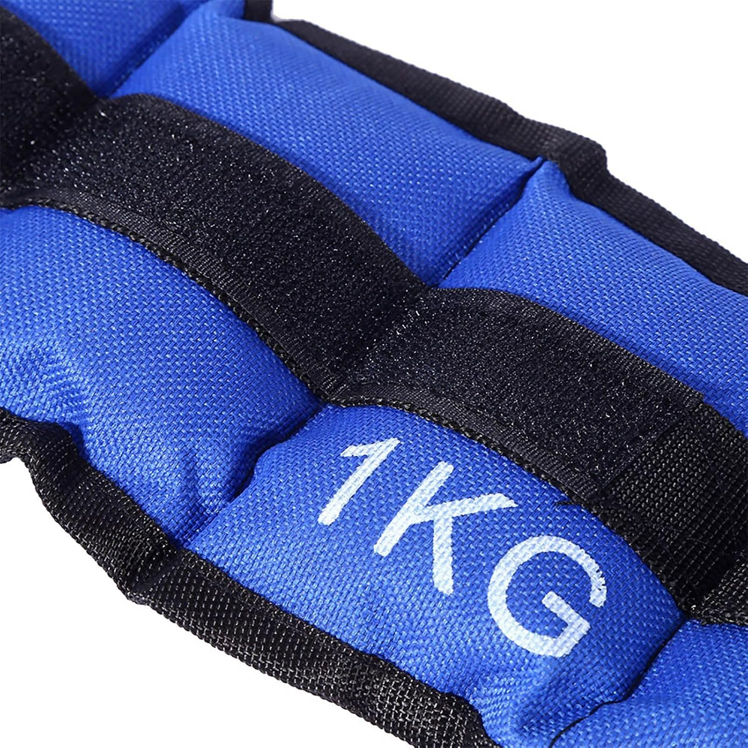 2 X 1Kg Ankle Weights for Women Men Kids, Ankle Weights/Wrist Weights Heavy Duty Nylon Adjustable Weight Double Fabric Fitness Yoga Weight Training Ankle Weight for Weight Loss image number 3
