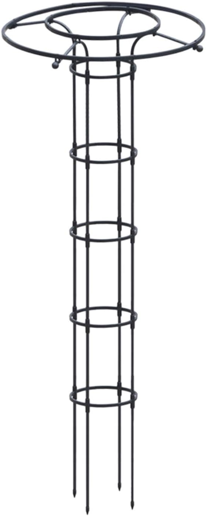 Dualoai Elegant Vertical Garden Trellis for Climbing Plants, 210Cm Height
