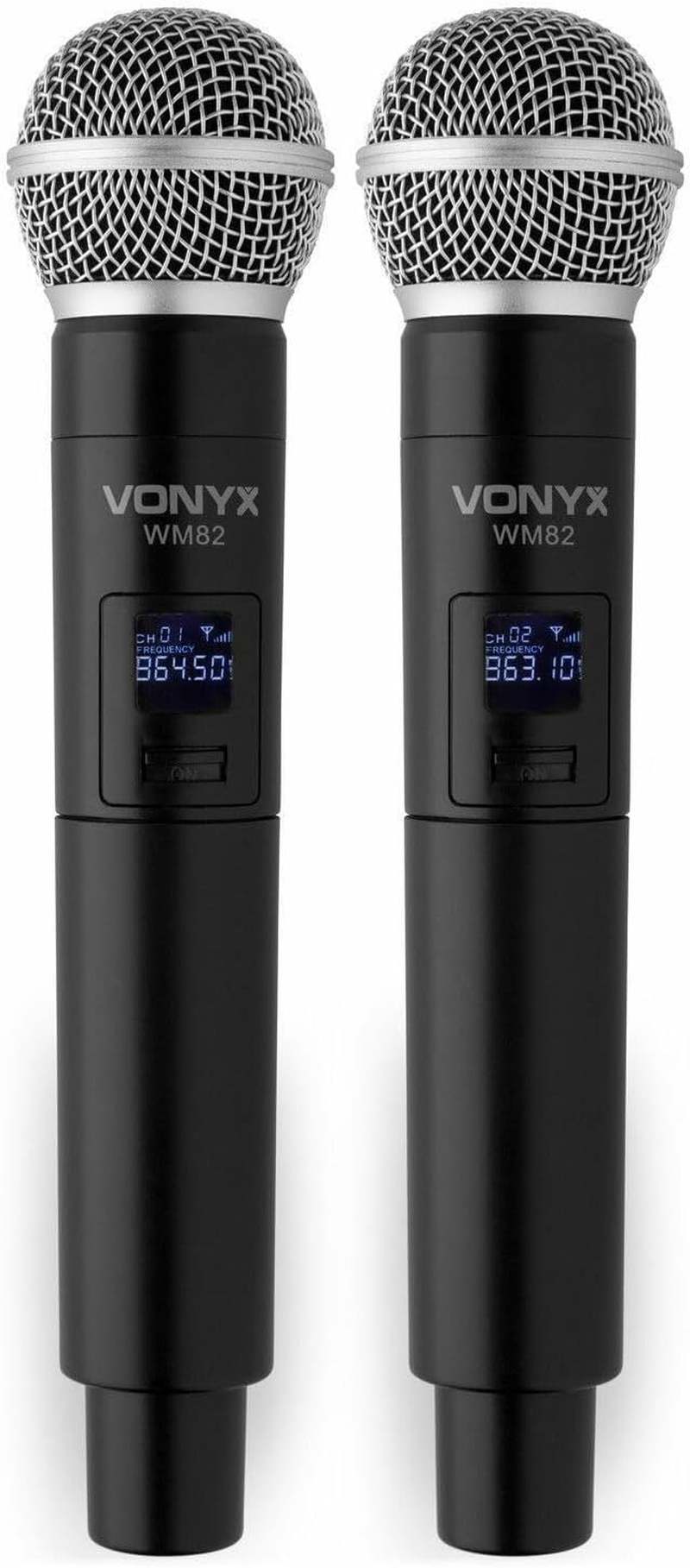 Vonyx WM82HH Dual Wireless Handheld Microphone System