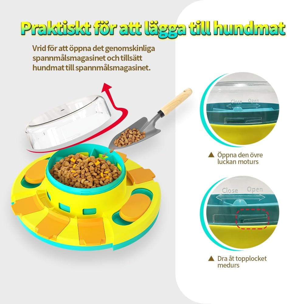 CAROZEN Dog Toy Intelligence, Interactive for Small, Medium and Large Dogs to Train Fun When Feeding, Improve Dog Intelligence image number 3