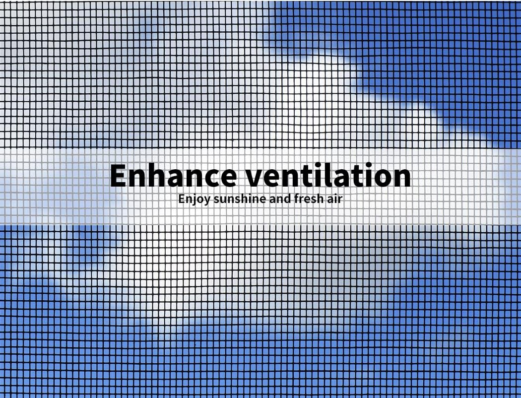 Traderight Insect Screen Flyscreen Roll Fiberglass Mesh Fly Screens Doors Window Net Fiberglass 1.5M X 30M