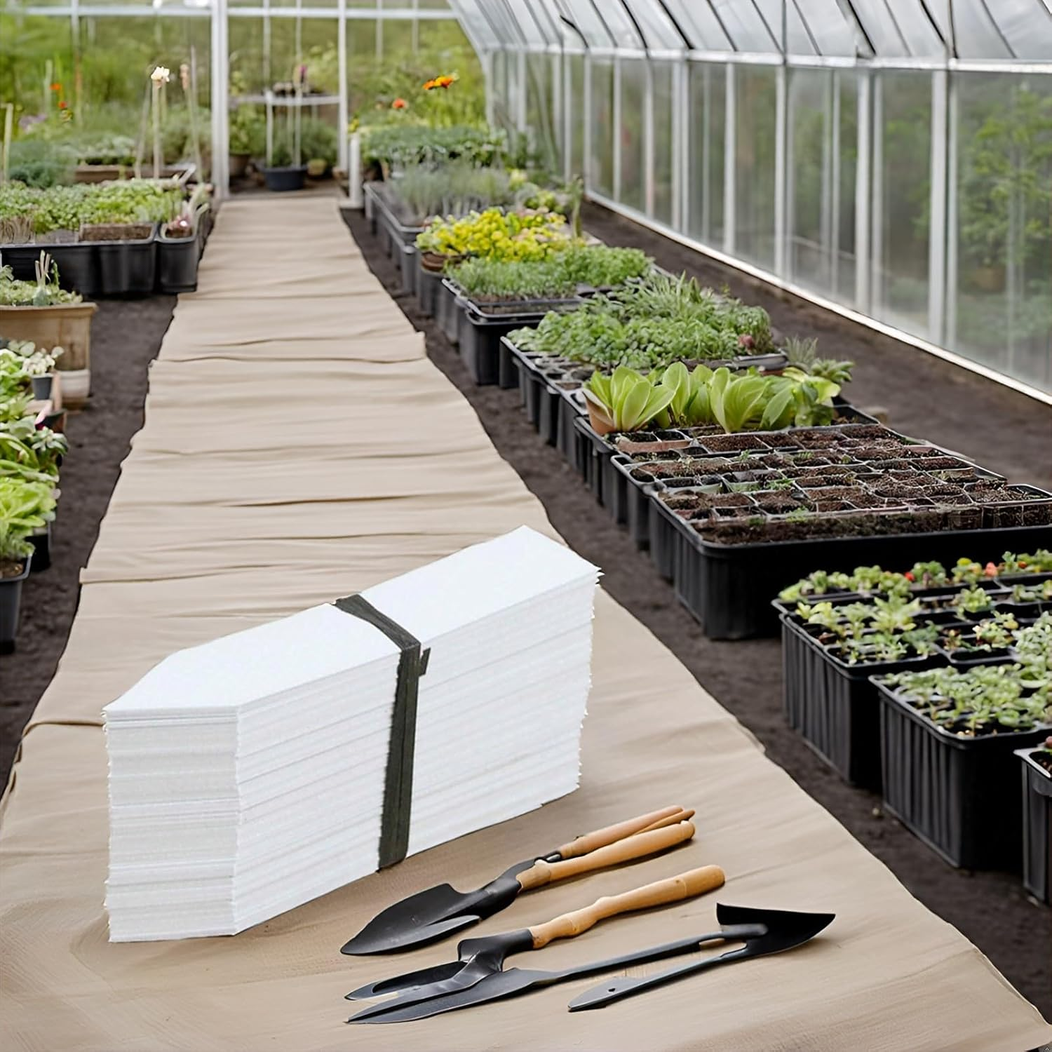 Plant Tags Plastic Nursery Garden Labels 4Inch (300PCS)