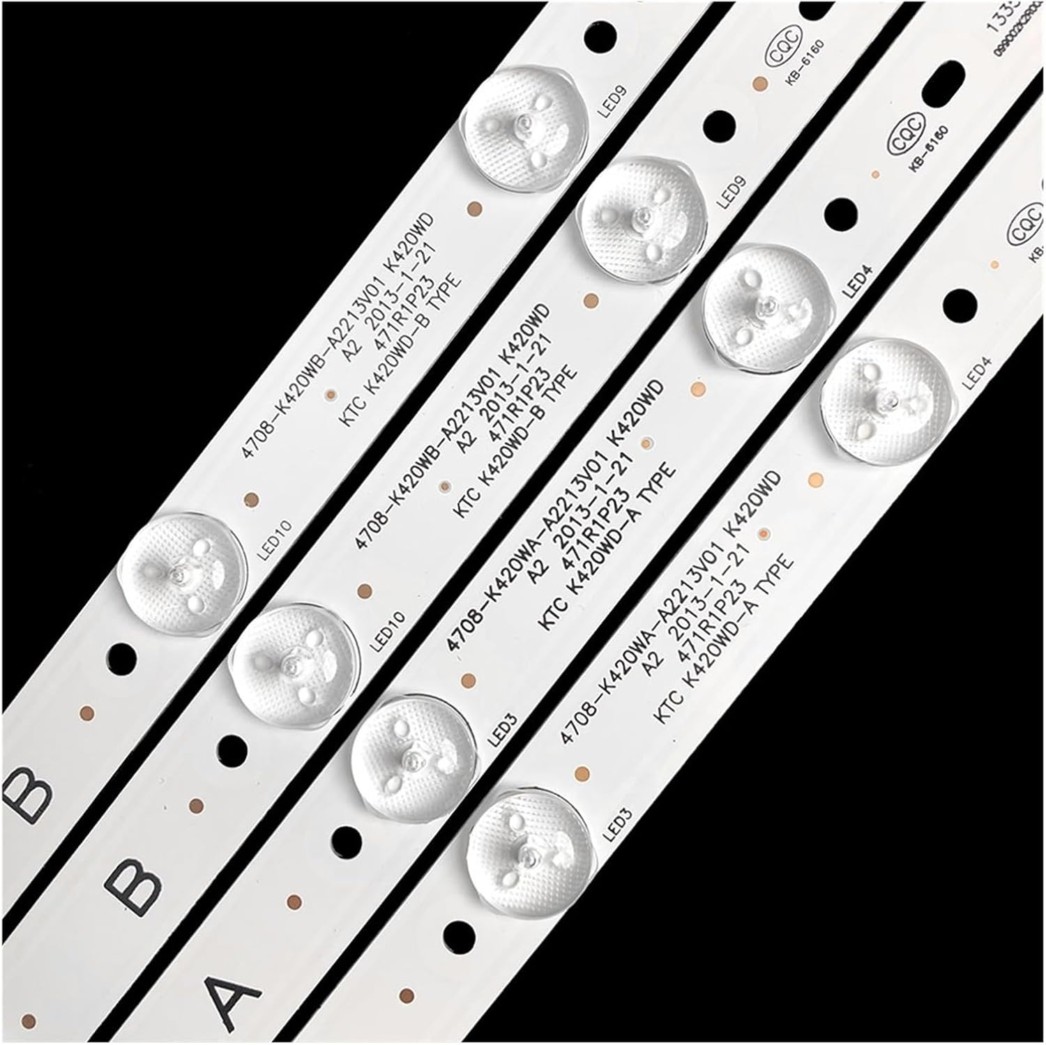 5Pairs/Set 3V Tv Led Backlight Bar for Phi/Lip.S 42Inch 4708-K420WA-A2213V01 LE42TA1 LE42KMH6 LED42538E LE42K32S 42CE390 LE42K22A