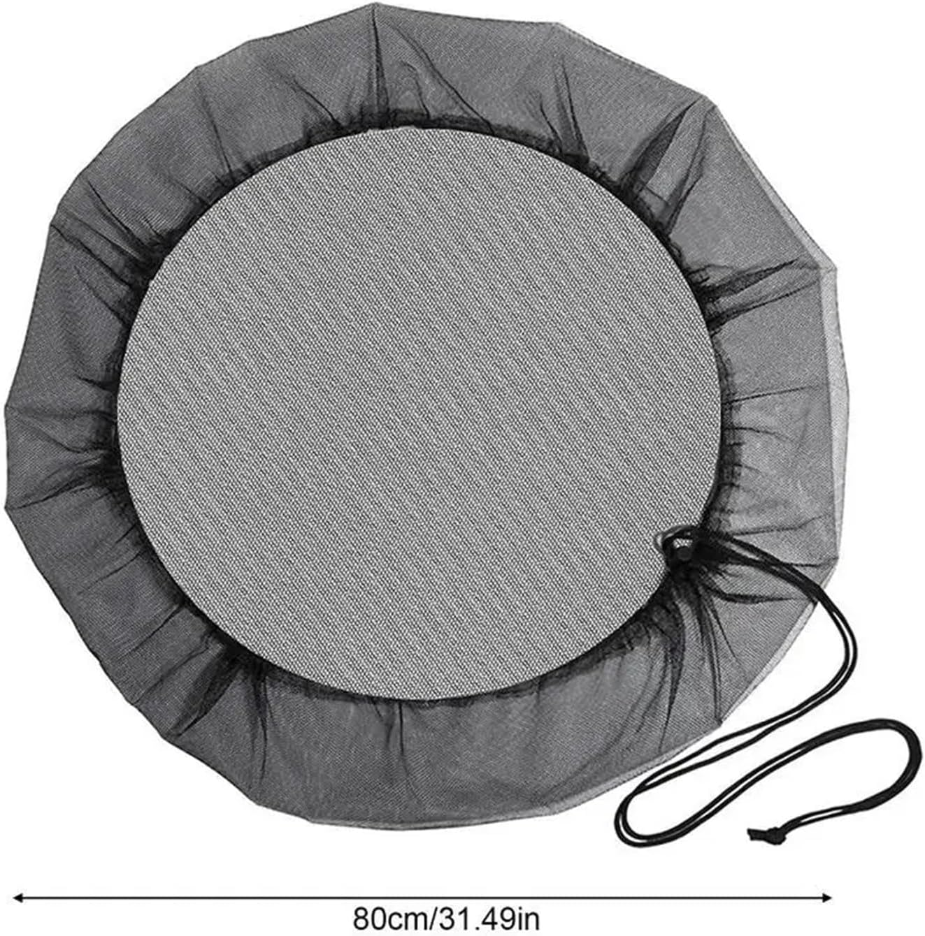 Zqnaznfdelarge Bird Cage Cover, Mesh Cover(Diameter 80Cm) image number 1