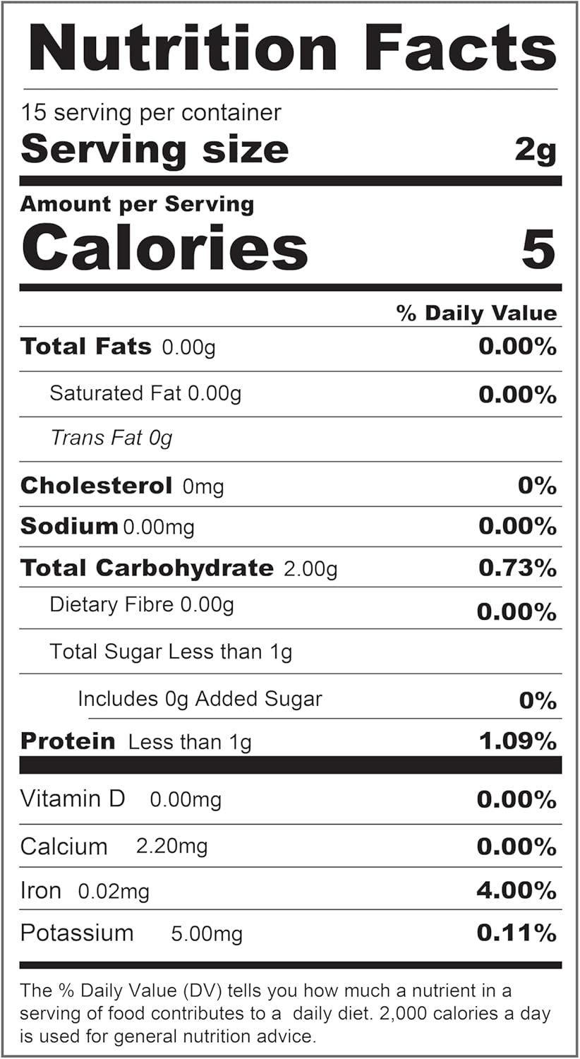 SHROOTS Dehydrated Mustard Green Leaves (Sarso) Flakes Pure Vegetarian Gluten-Free No Added Salt Easy Cooking Machine Dried Vegetables with Natural Aroma Ideal for Everyday Meals 1.06 Oz, Pack of 1 image number 1