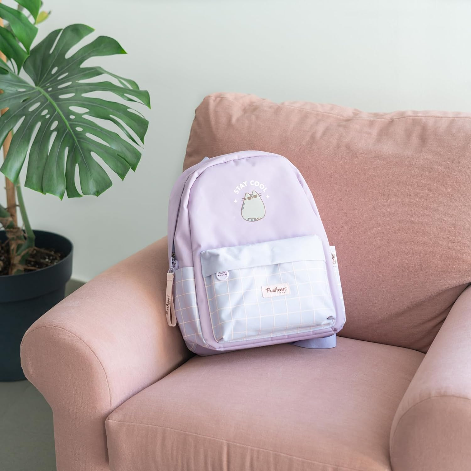 Grupo Erik Pusheen Cat Moments Backpack - Kawaii Daypack for Women and Children - Travel Accessories - Official Pusheen image number 3