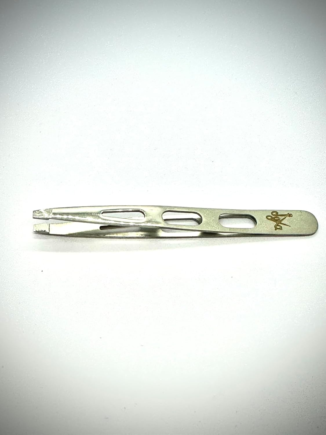 Solingen Eyebrow Tweezers Stainless Steel Straight Tip Professional Hair Removal image number 1