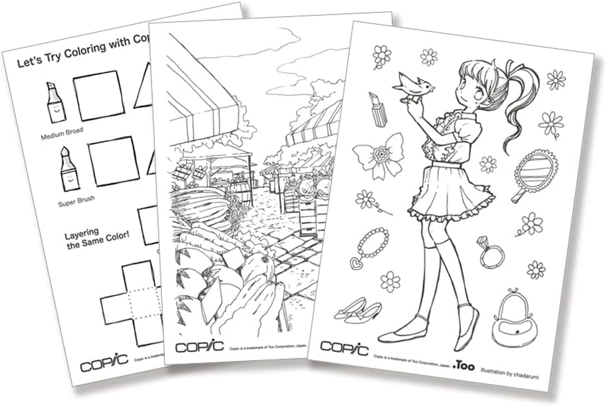 Copic Ciao First Starter Set Alcohol Marker, Assorted image number 6