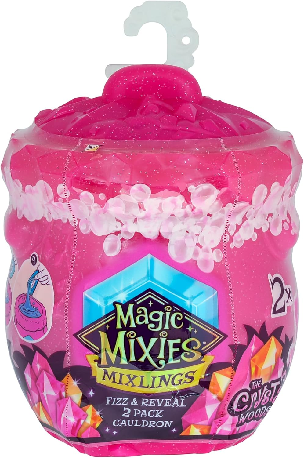 Magic Mixies Mixlings Fizz and Reveal Series 3 Collector&rsquo;S Cauldron (2 Pack) image number 1