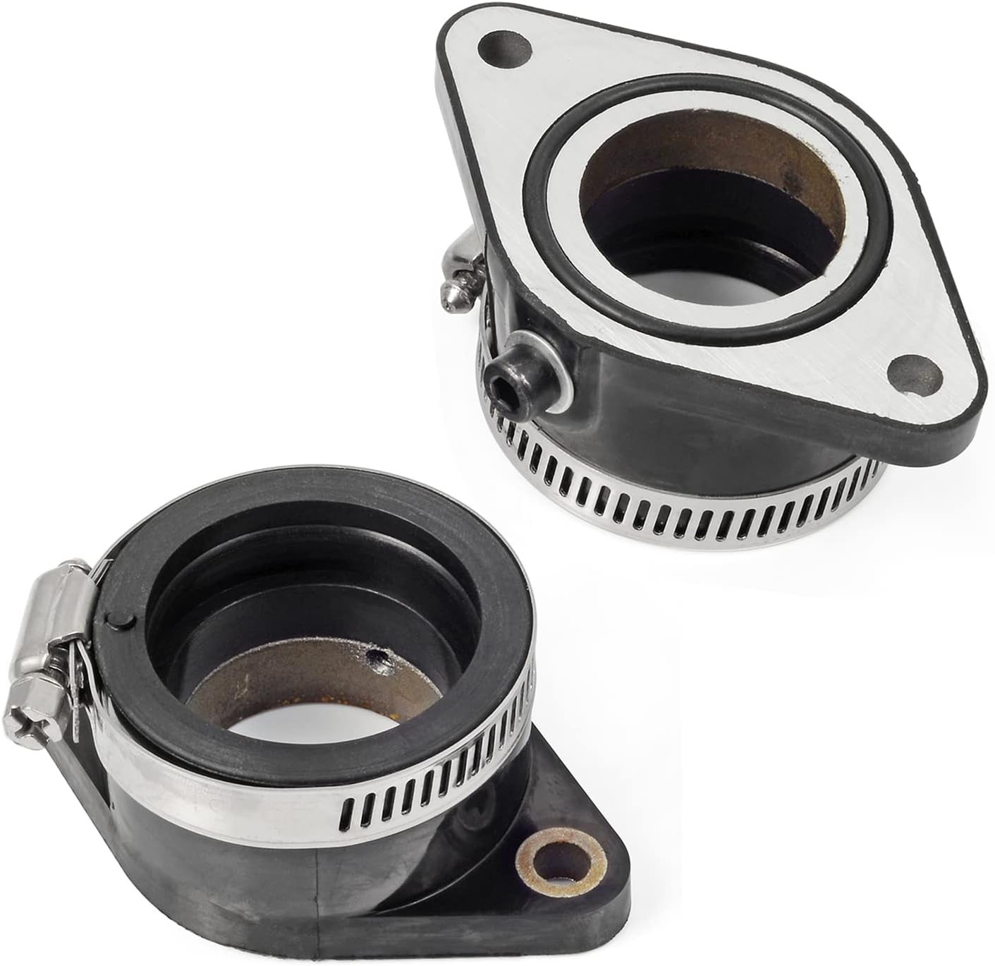 Left Right Carburetor Intake Manifold Boot Compatible with Suzuki Gs850 GS850G GS850GL 1980 1981 1982 1983 13110-45101 13120-4510 image number 2