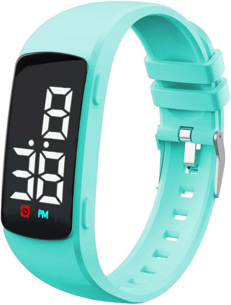 8 Alarm Silent Vibrating Alarm Watch Waterproof Medical Reminder Watch - with Timer and 8 Daily Alarms