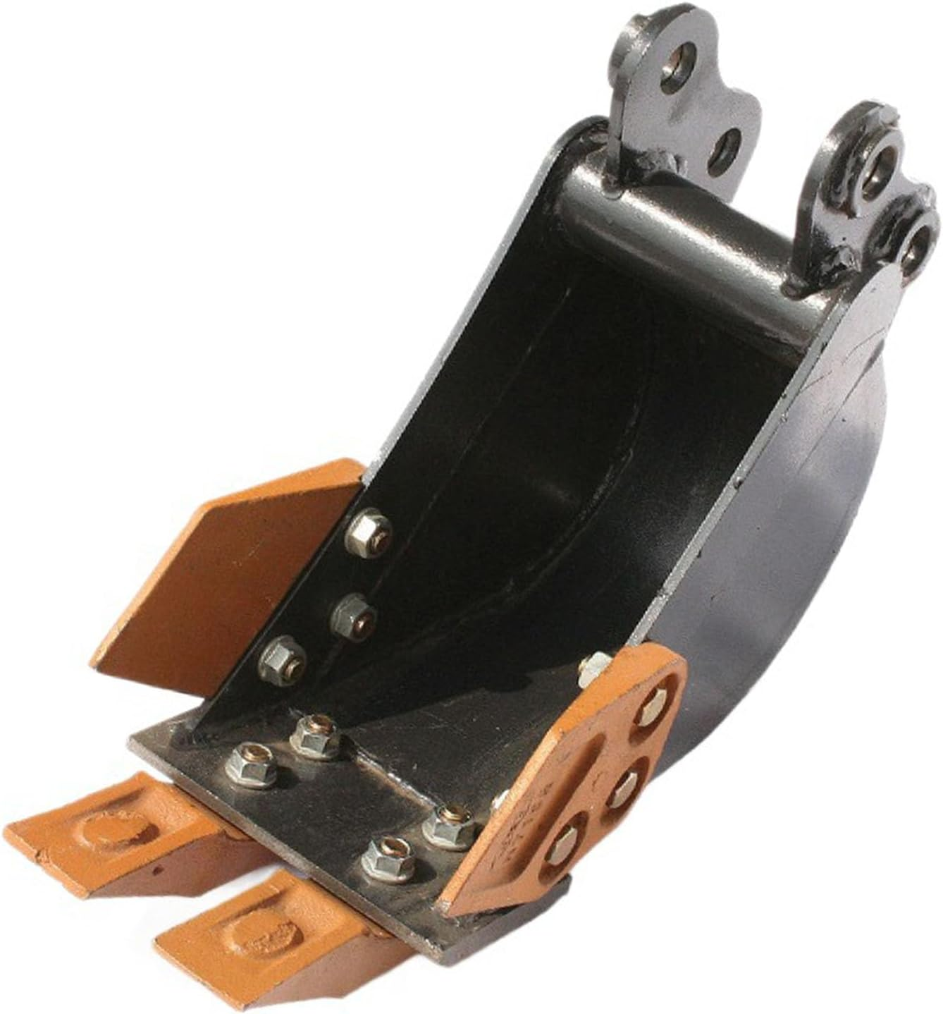 Jectse 200Mm, Mini Excavator Bucket Metal 7.87In, 2 Tons Heavy Duty Digger Attachment with Alloy Steel Teeth, for 800Kg to 2000Kg Machines image number 5