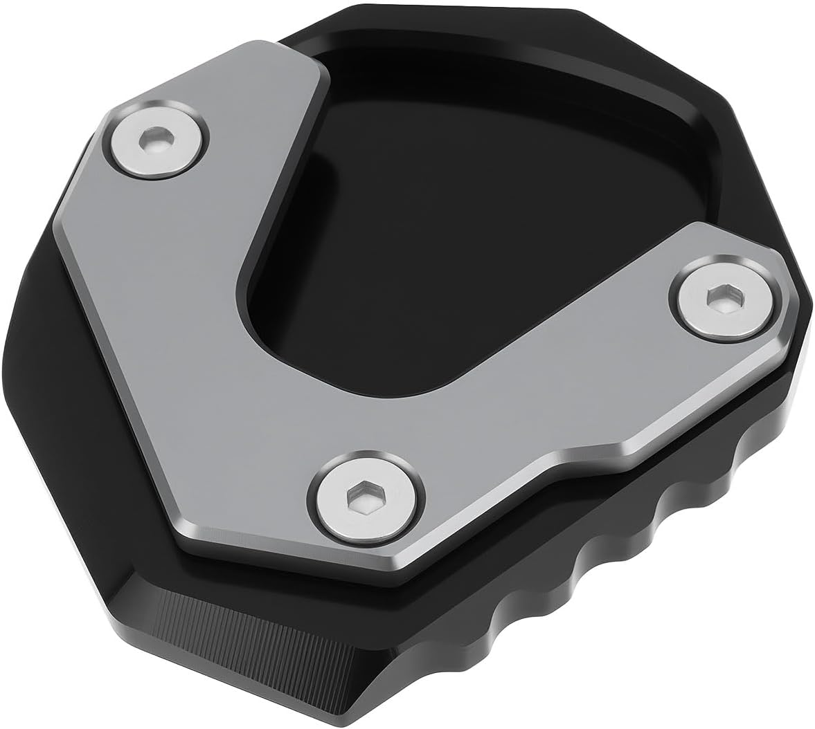 Emagtech Side Stand Extension Plate Titanium Compatible with Honda Transalp XL750 image number 4