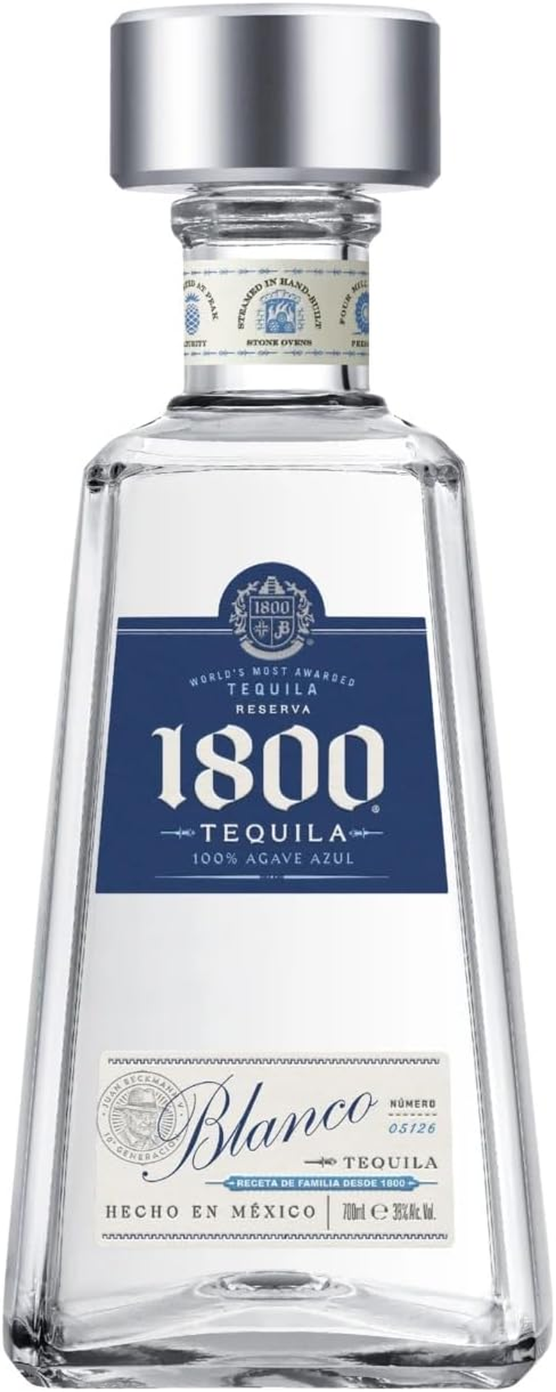 1800 Silver Blanco Tequila 700Ml