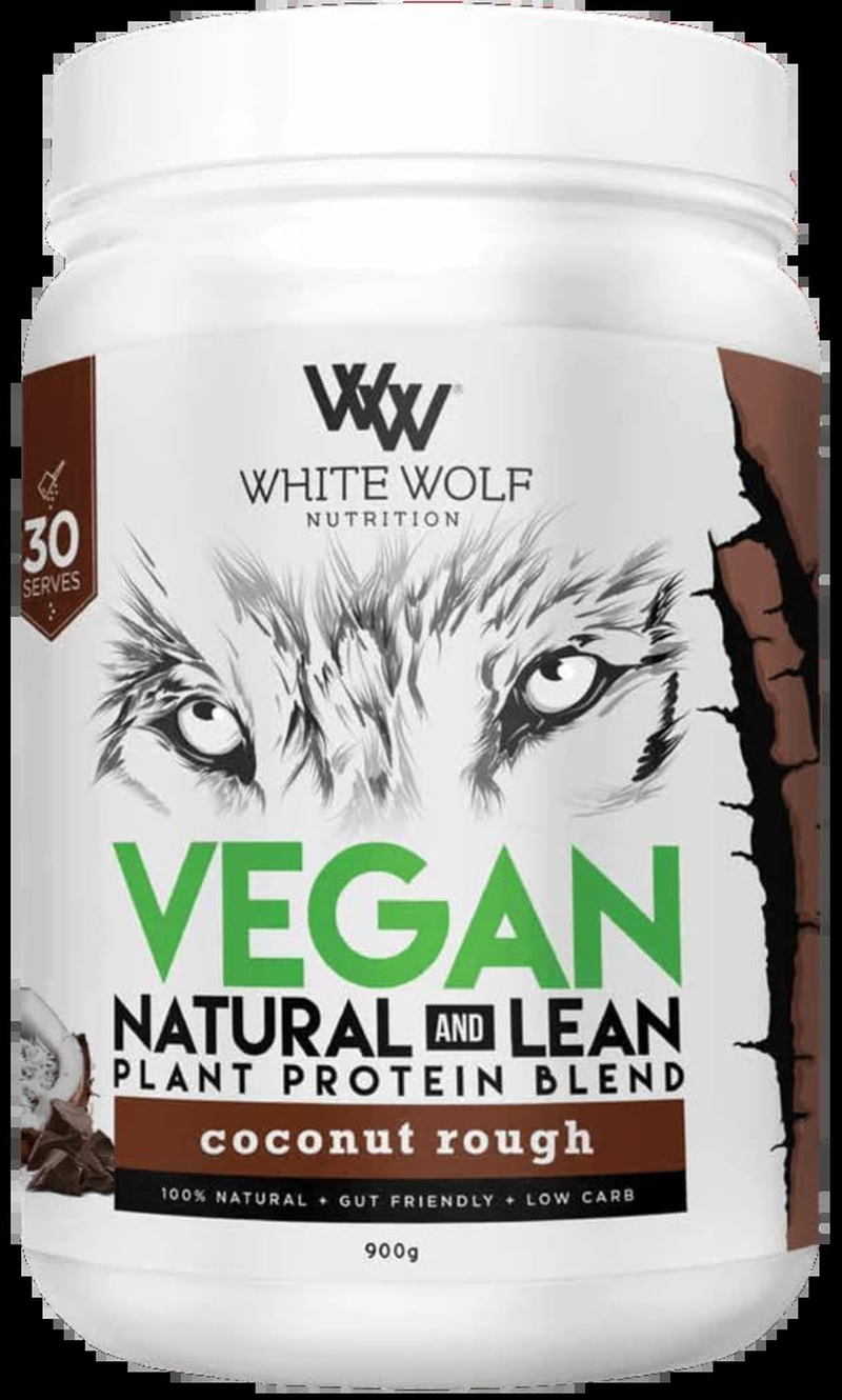 White Wolf Lean Vegan Protein 900G - Coconut Rough