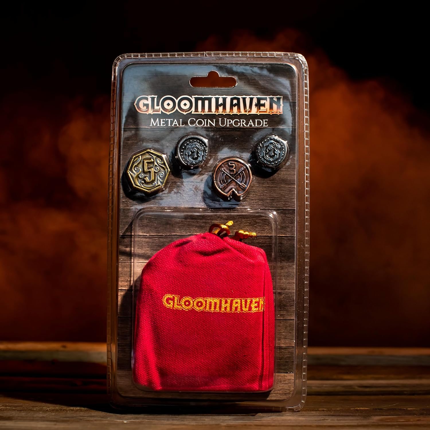 Cephalofair Gloomhaven Upgrade Metal Coins Set image number 4