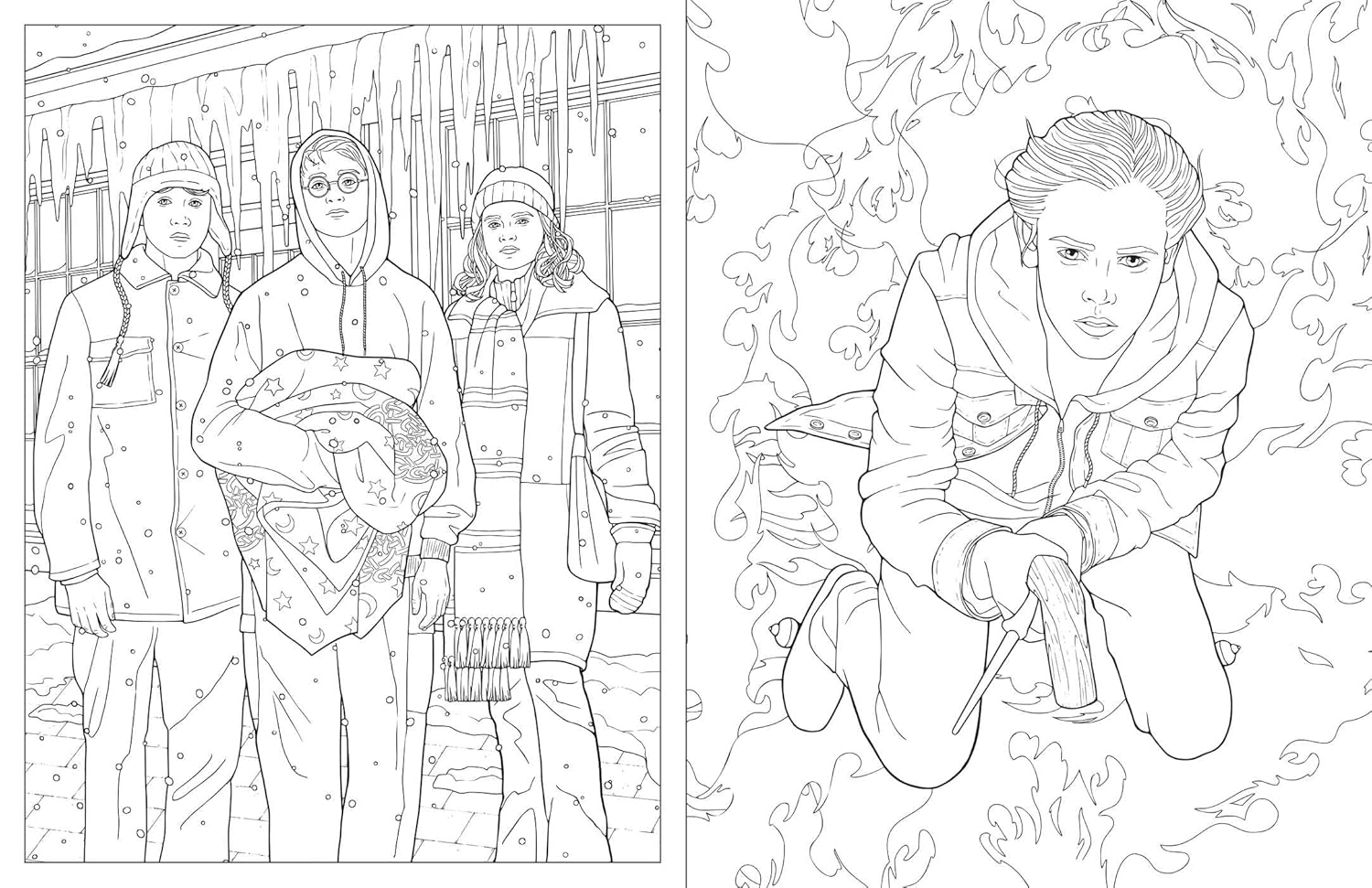 Harry Potter: Travels through the Wizarding World: an Official Coloring Book image number 2