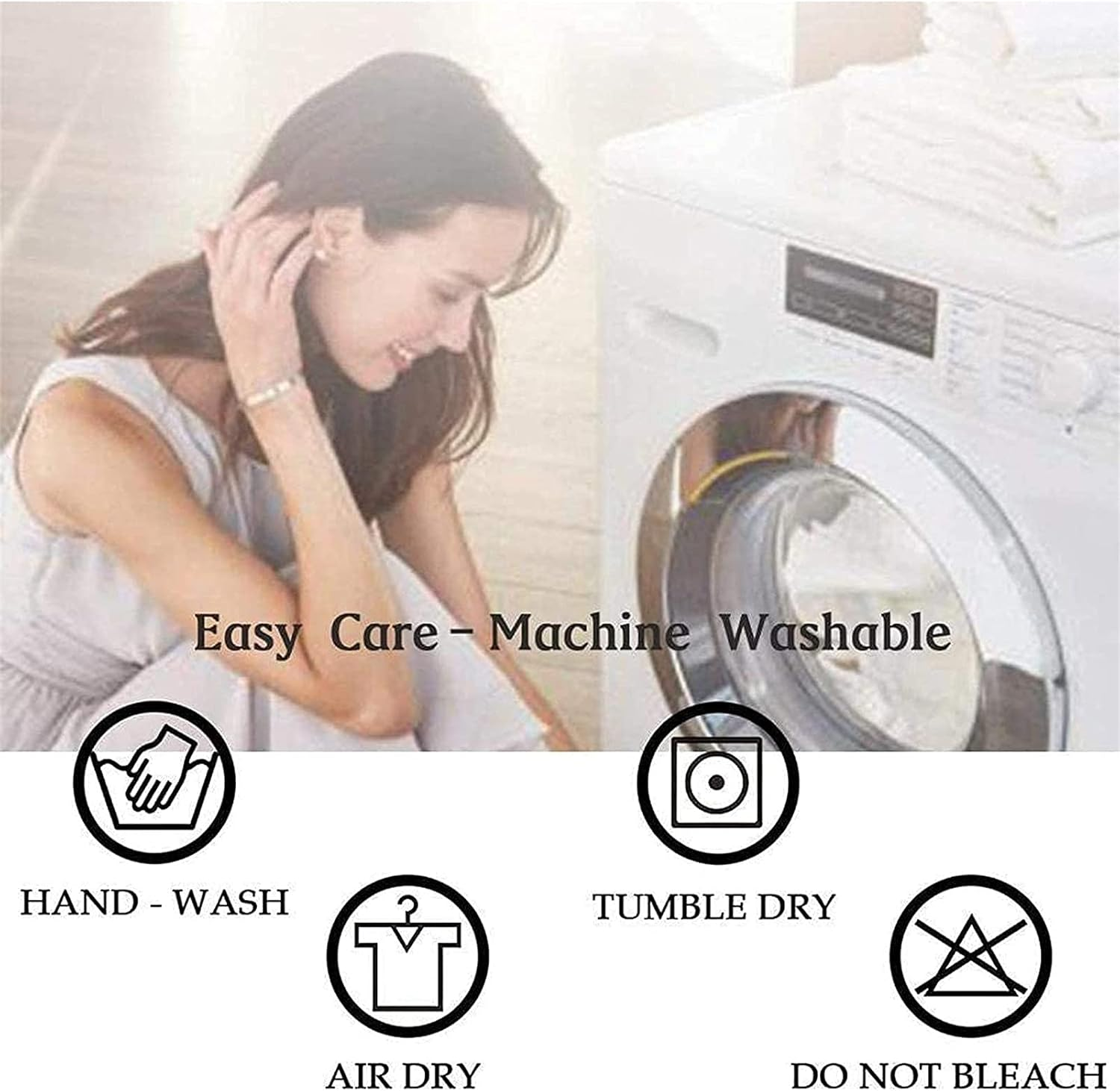 Quilt Set Bedding Set Cotton Handmade All Season Quilt Bnket Sheets Super King Bed Cover 243X270Cm with 2 Pillowcase,White,224 * 234Cm(Khaki,270 * 234Cm) image number 3