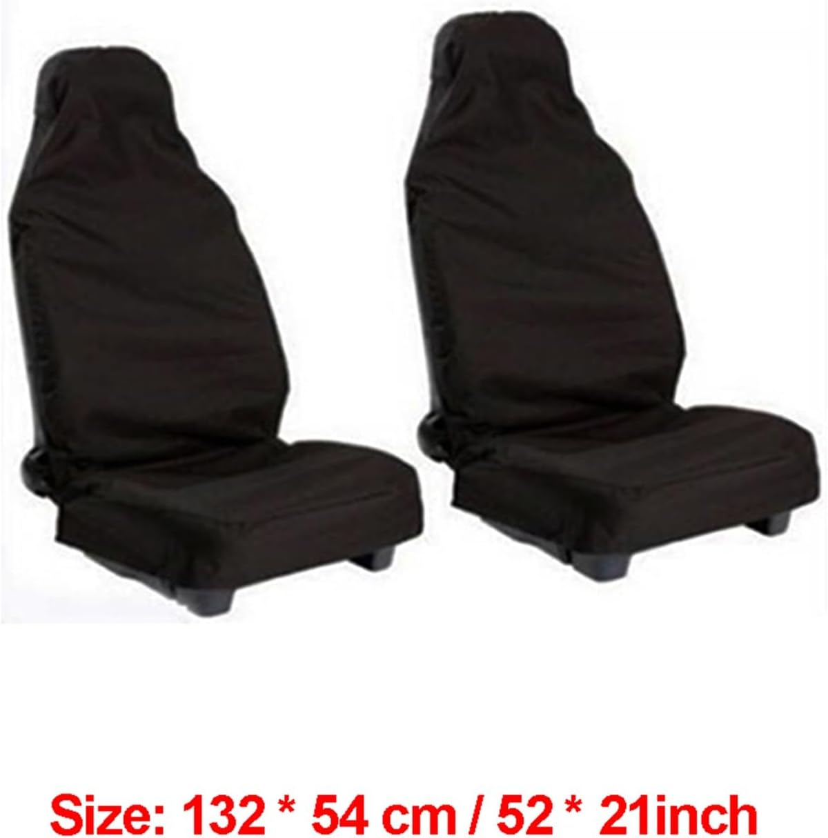 Dog Car Seat Cover Nylon Black Car Seat Cover Waterproof Protector Dog Hammock(Color:2) image number 5