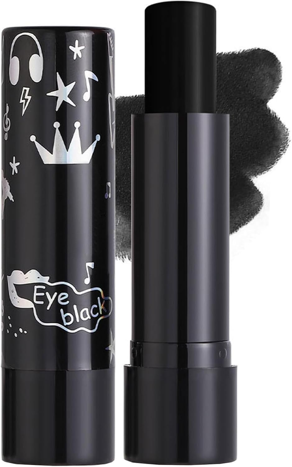 Yhong Matte Liquid Lipstick Waterproof Smudge Proof Long Wearing Lip Color Creamy Smooth Application Black One Size