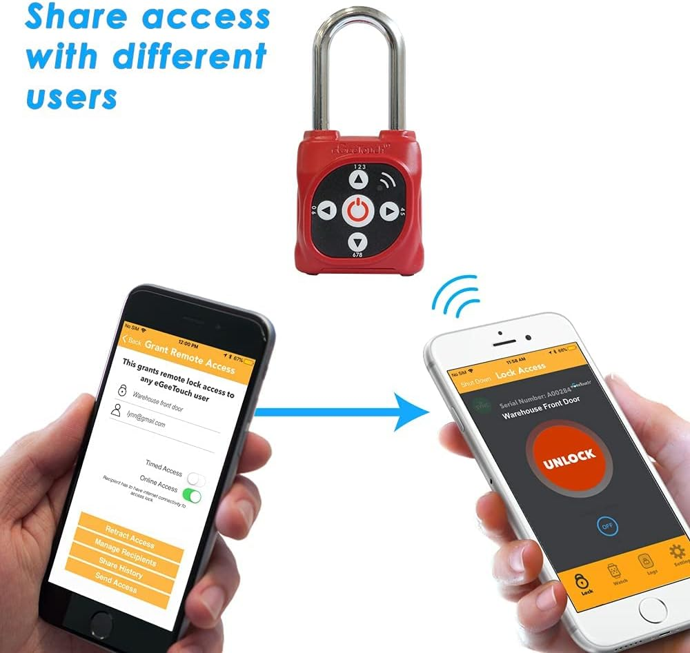 Egeetouch Smart Lockout Tagout Padlock