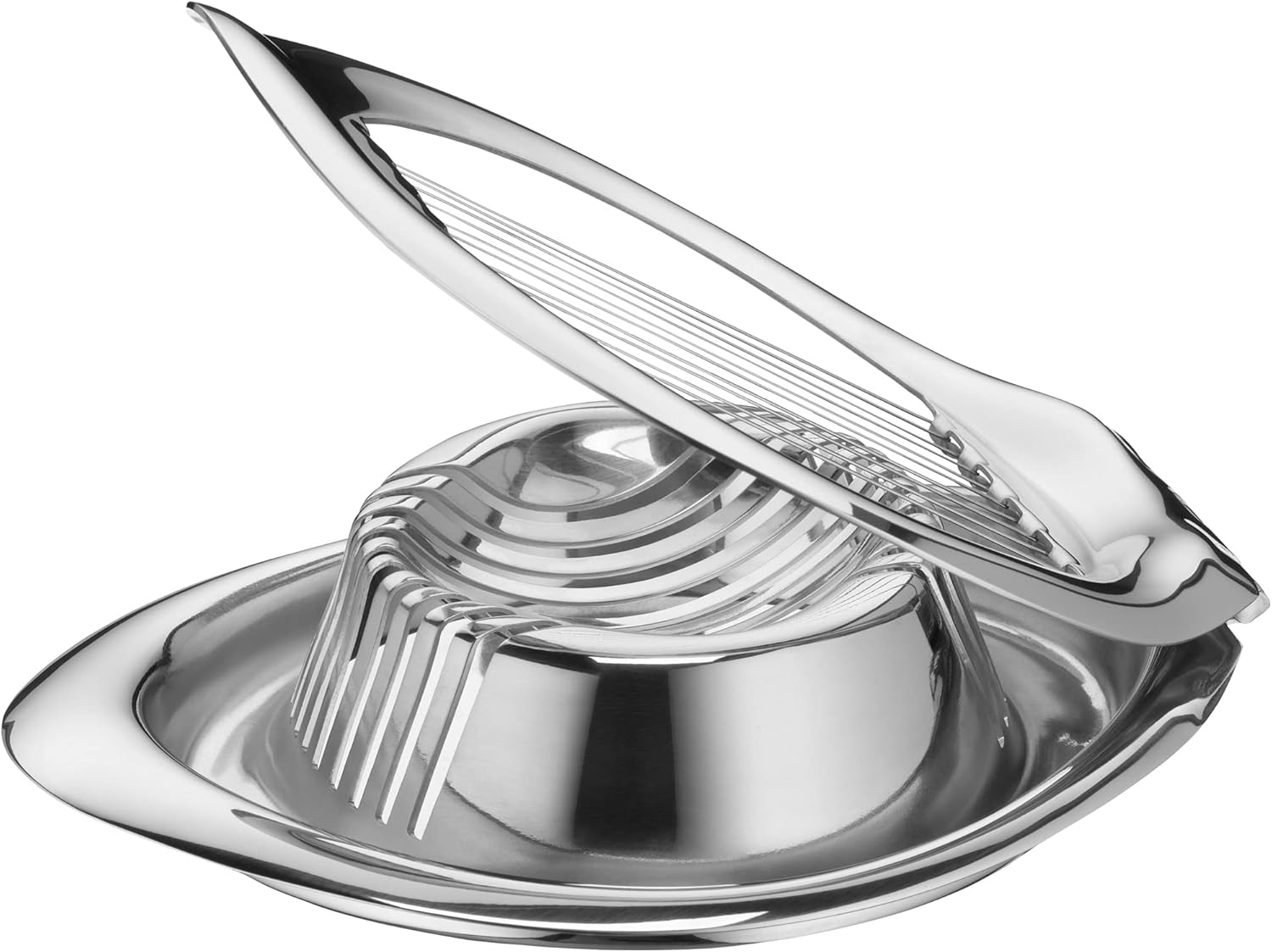WMF Gourmet Egg Slicer, 15 X 11 Cm, Polished Stainless Steel, Dishwasher Safe image number 5