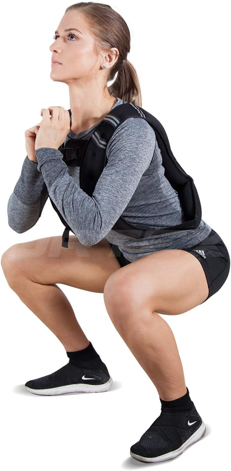 Cortex Weight Vest 10Kg Adjustable Sport Exercise Weights Jacket Training Workout image number 6