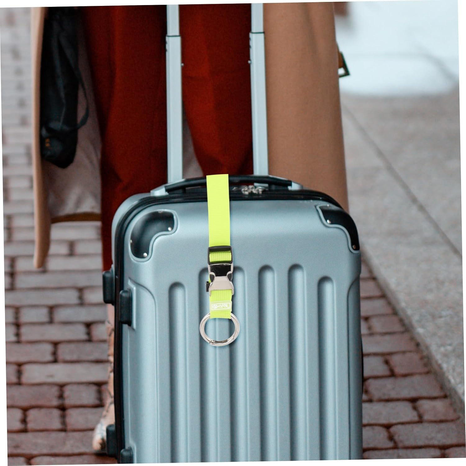 Holibanna 2Pcs Luggage Straps Suitcase Belts Straps for Luggage Bag Travel Bag Cross Buckle image number 4