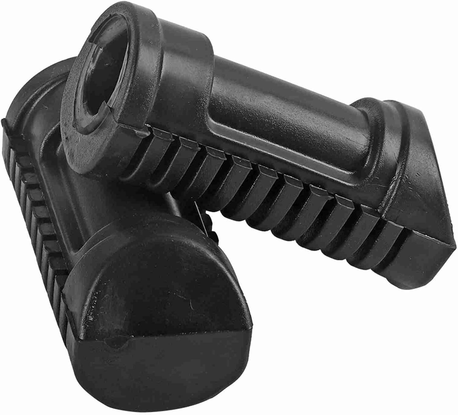 Rubber Pad, Motorcycle Foot Peg Pedals, Facilitate with Comfortable Driving CG 125, Black