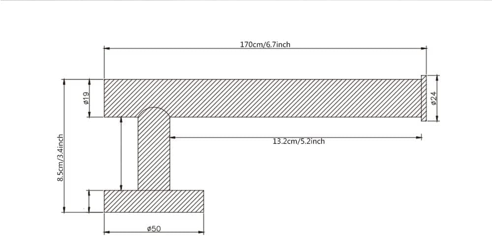 Wall Mounted Toilet Paper Holder - 5.2 Inch 304 Stainless Steel Bathroom Tissue Roll Dispenser, Black - Pack of 2 - Black image number 5