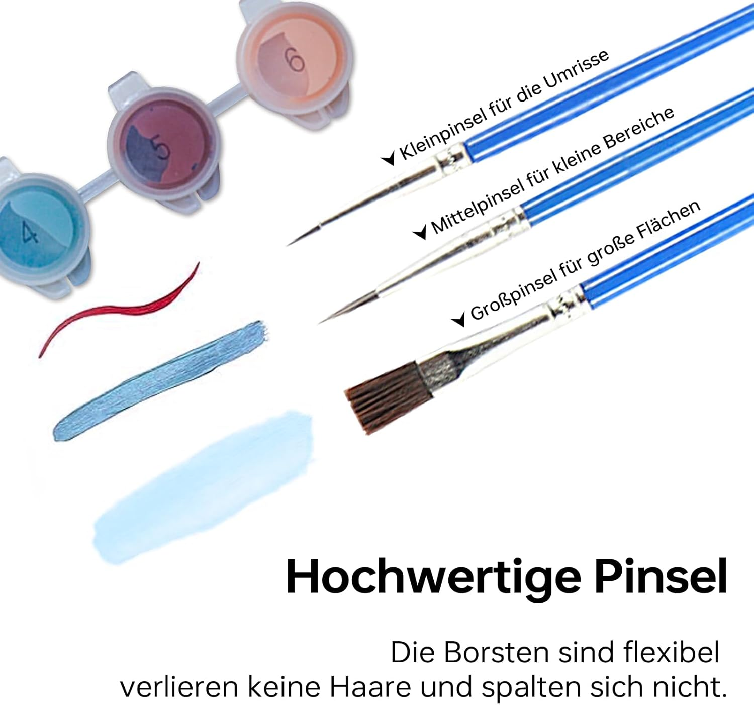 QDUODUO Painting by Numbers Children Adults 40 X 50 Cm Large Cartoon Anime Mickey Mini Mouse Painting Craft Set with Canvas Brushes Acrylic Pigment, DIY Painting Craft Kit for Boys Girls from 6 Years image number 2