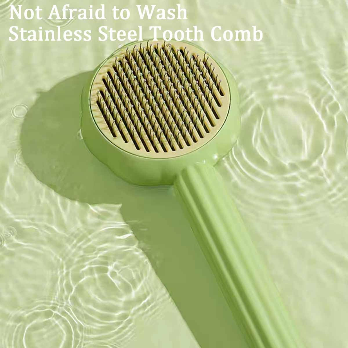 Flower Style Dog Brush Cat Brush,For Long & Short Haired Dogs Cats, Dog Grooming Brush for Shedding, Cat Grooming Brush Remove Loose Hair and Massage, Pet Grooming Brush