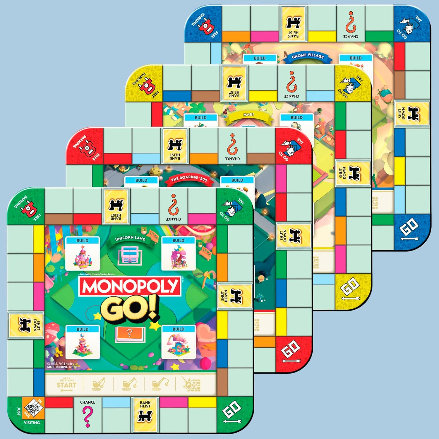 Monopoly GO! Board Game | Inspired by the Popular Mobile Board Game | Ages 8+ | 2-4 Players | 15 Mins. | Family Games | Travel Games for Kids and Adults image number 6