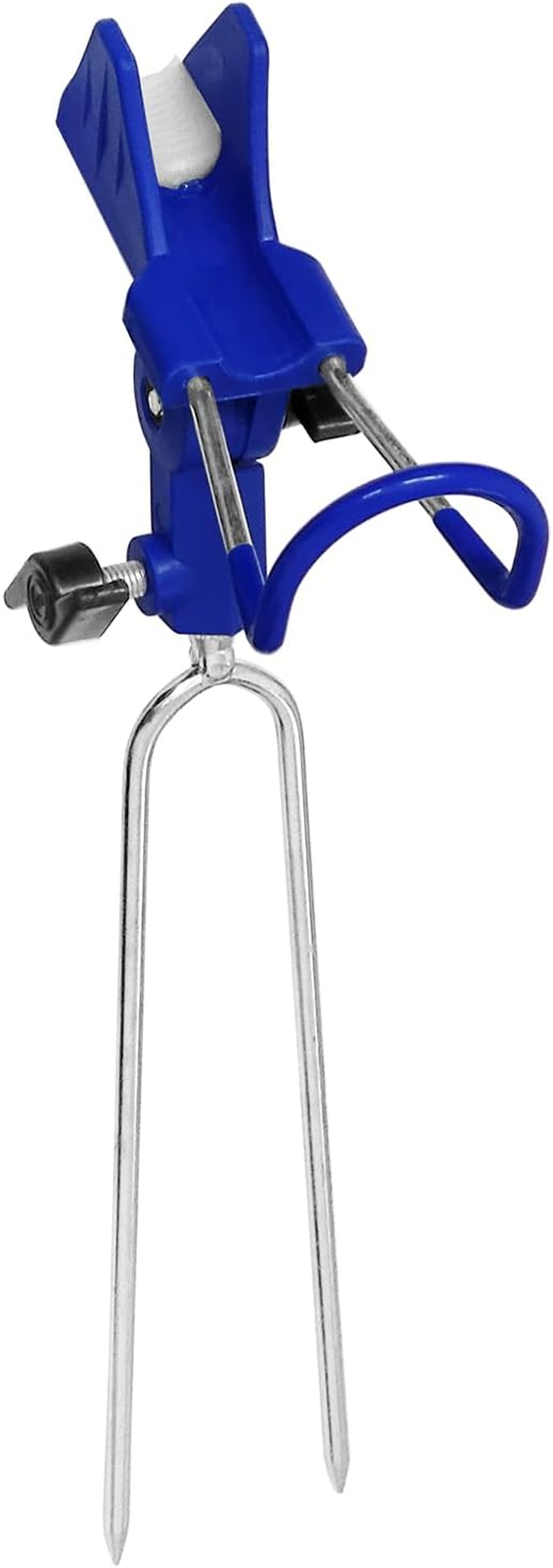 2X Universal Rod Holders Fish Pole Holder Ground Support Stand for Bank Fishing, 360 Degree Adjustable Stainless Steel Catfishing Equiment Bracket for Beach image number 3