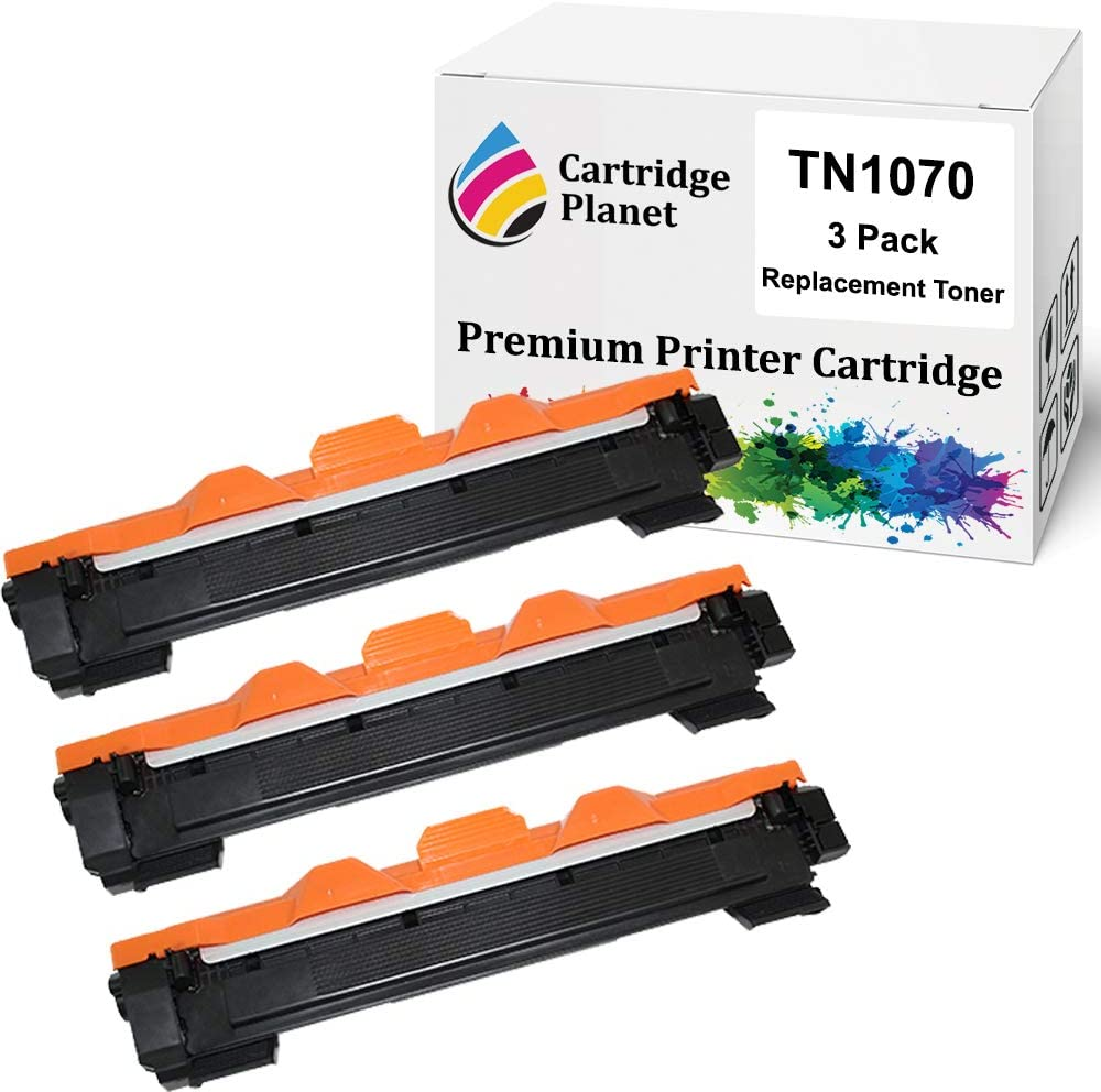 Cartridge Planet 3-Pack Compatible Toner Cartridge for Brother TN-1070 TN1070 (1,000 Pages) for Brother DCP1510 HL1110 HL1210W MFC1810
