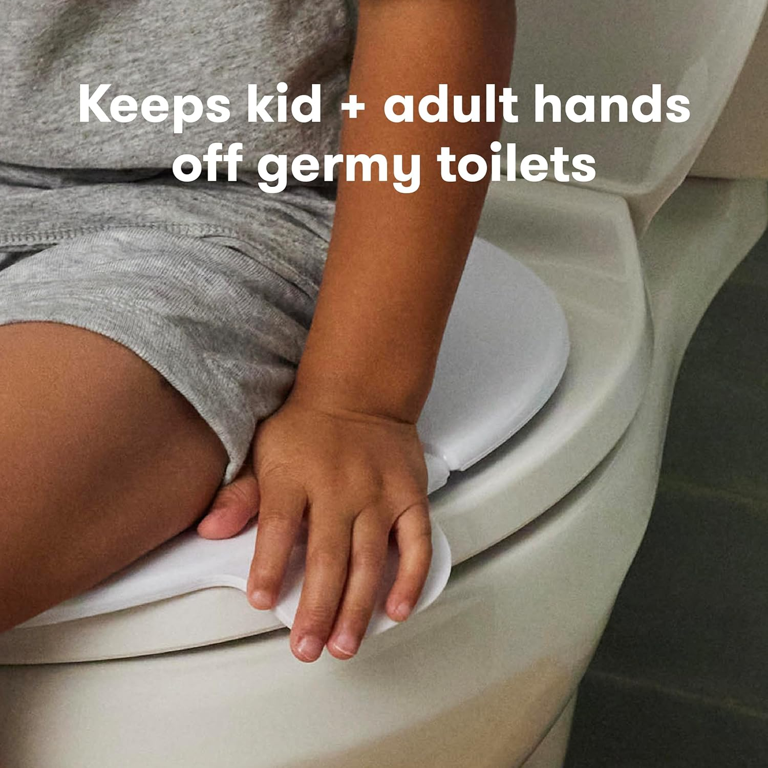 Frida Baby Fold-And-Go Potty Seat for Toilet | Foldable Travel Potty Seat for Toddler, Fits round & Oval Toilets, Non-Slip Base, Handles, Includes Free Travel Bag