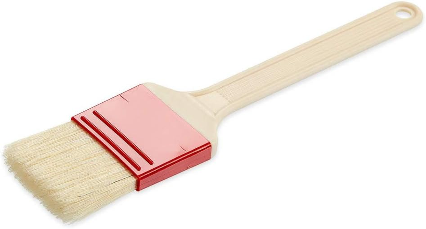 Brush with Blue Polyester Bristles. Width 7.5 Cm. Bristle Length: Approx. 4 Cm. Natural Bristles. Handle: PA Plastic Reinforced with Fibreglass, Natural Bristles, Breite 10 Cm