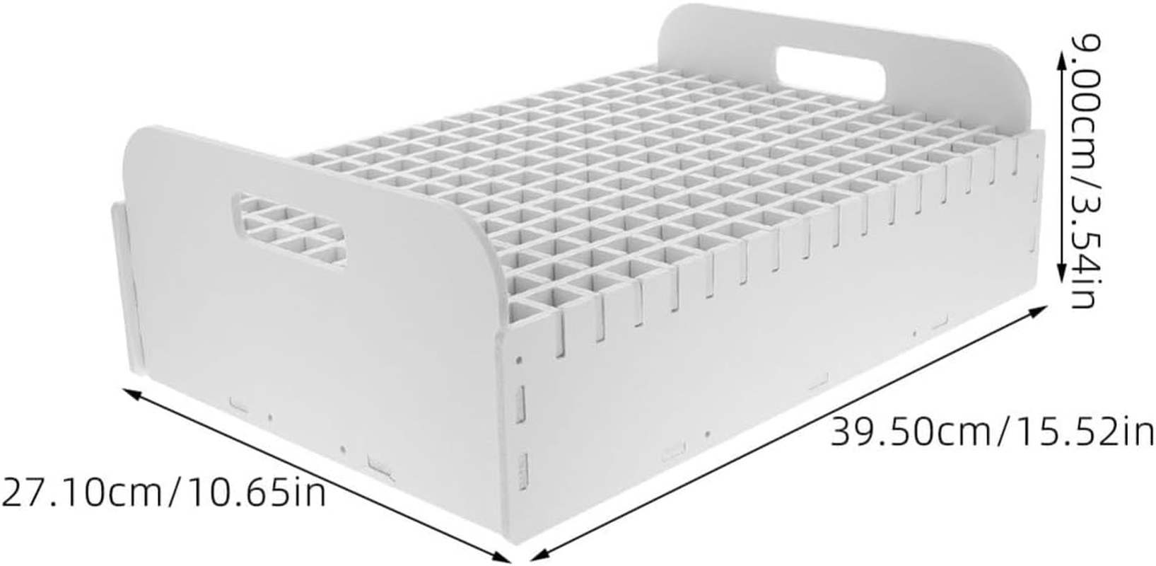 ULDIGI Multifunctional Desktop Storage Box Pen Container for Boys and Girls Classroom Stationary Organizer 204 Holes image number 3