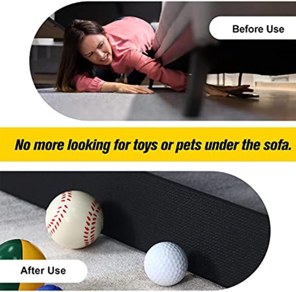 Cabilock 1 Set under Sofa Stopper Couch underneath Blocker Toy Blockers for under Couch Gap Blocker for under Couch Toy Blocker for under Couch under Sofa Blocker for Pets Couch Toy Blocker